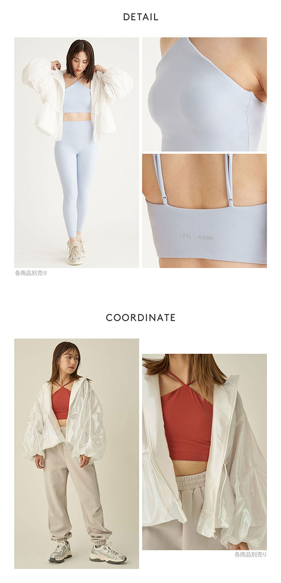 エミ WELLNESS&TRAINING IPSA／emmi サステナレッチユニティーブラトップ emmi