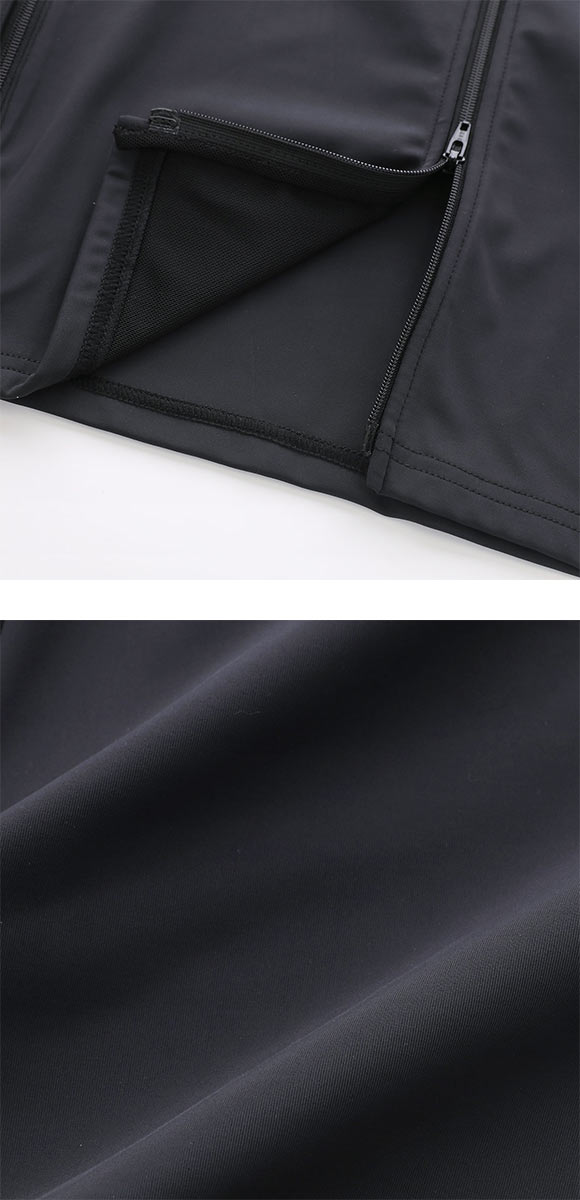 エミ Sustainaretch ジップアップトップス UVカット 接触冷感 emmi サステナレッチ