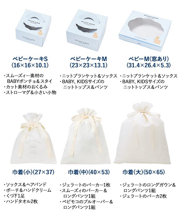 【新品未使用　箱・袋つき】gelato piqueジェラートピケパジャマセット gelato pique(ジェラート ピケ)＞毎年大好評の福袋『HAPPY BOX 2025