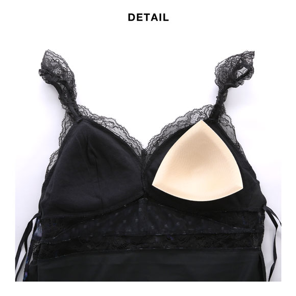 リリーブラウン LILY BROWN Lingerie×ANNA SUI カップ付きキャミワンピース LILY BROWN