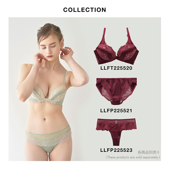 リリーブラウン リブカットビキニ アイボリー 水着｜LILY BROWN