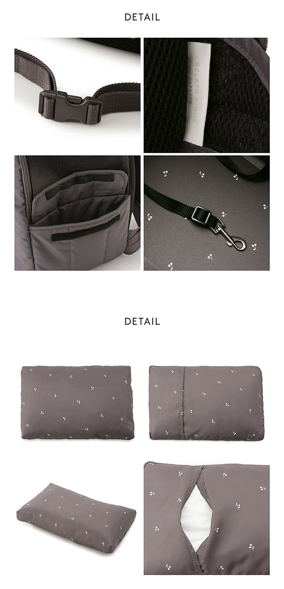 ジェラートピケ CAT&DOG リュックキャリー ジェラピケ gelato pique