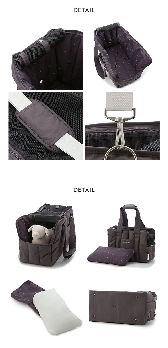 ジェラートピケ CAT&DOG キルティングキャリーバック ジェラピケ gelato pique