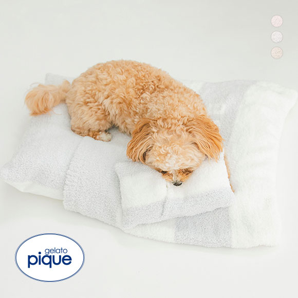 ジェラートピケ CAT&DOG 販路限定商品 ベビモコおふとんセット gelato pique