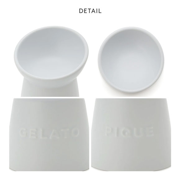 ジェラートピケ CAT&DOG ハイスタンドフードボウル gelato pique