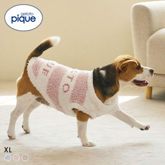 ジェラートピケ CAT&DOG ラージサイズジェラートメランジ2ボーダープル
