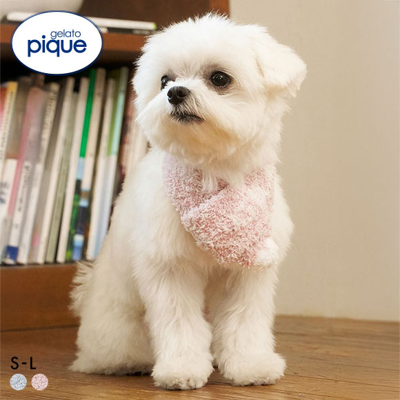 ジェラートピケ CAT&DOG ジェラートメランジマフラー ジェラピケ gelato pique