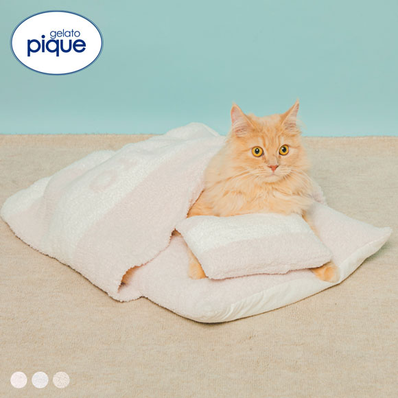 ジェラートピケ CAT&DOG ベビモコおふとんセット ジェラピケ gelato pique