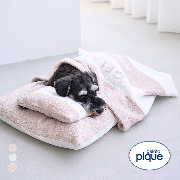 ジェラートピケ CAT&DOG ベビモコおふとんセットL ジェラピケ gelato pique