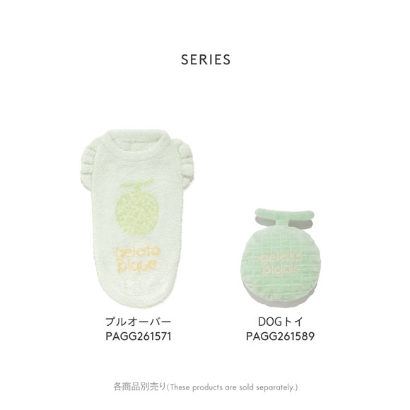 ジェラートピケ CAT&DOG フルーツジャガードプルオーバー ジェラピケ gelato pique