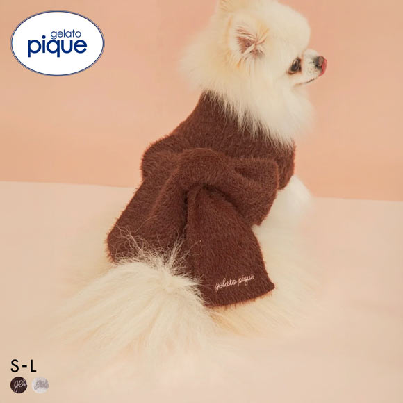 ジェラートピケ CAT&DOG Valentine リボンプルオーバー ジェラピケ