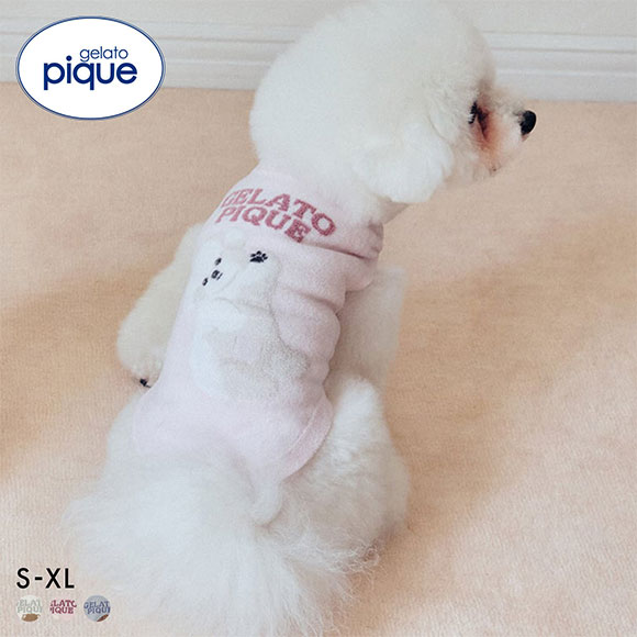 ジェラートピケ CAT&DOG ドッグジャガードプルオーバー ジェラピケ gelato pique
