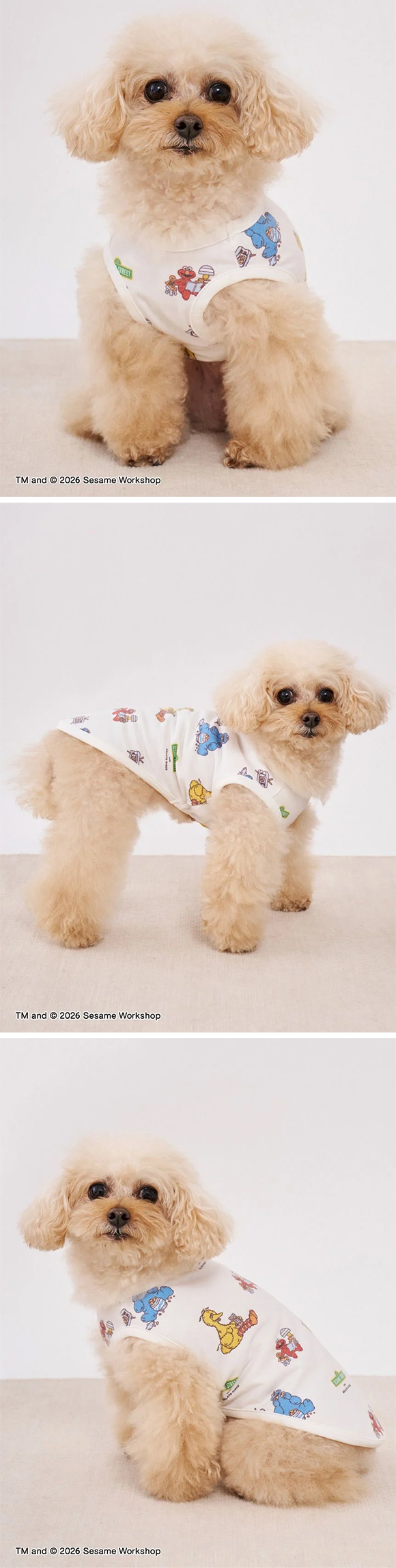 ジェラートピケ CAT&DOG SESAME STREET カットソープルオーバー セサミストリート ジェラピケ gelato pique