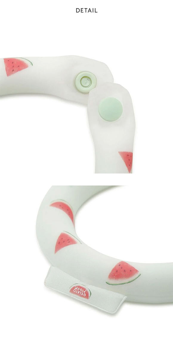 ジェラートピケ CAT&DOG サマーモチーフ柄Coolingネックリング ジェラピケ gelato pique