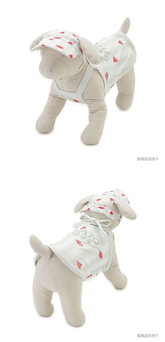 ジェラートピケ CAT&DOG Coolingソフトサンバイザー ジェラピケ gelato pique