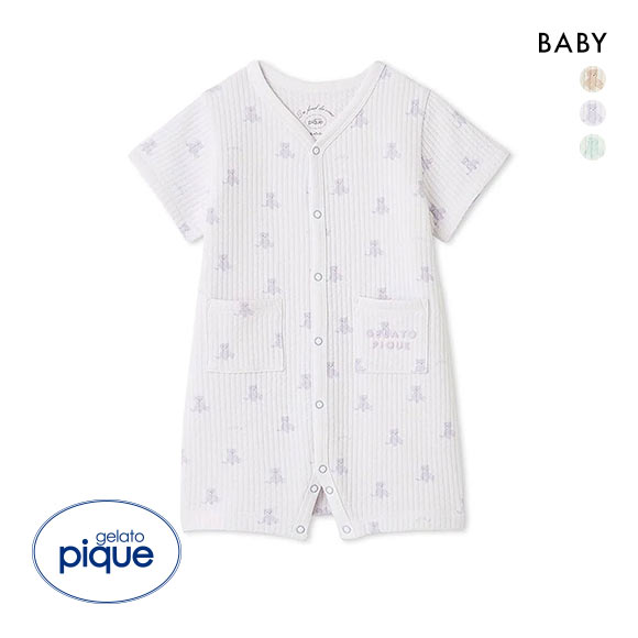 ジェラートピケ キッズアンドベイビー ベビー ぬいぐるみ柄ロンパース ジェラピケ ルームウェア パジャマ gelato pique Kids＆Baby BABY
