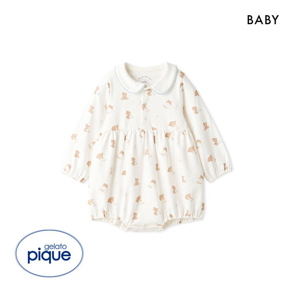 ジェラートピケ キッズアンドベイビー ベビー ベビーベアロンパース ジェラピケ ルームウェア gelato pique Kids＆Baby BABY