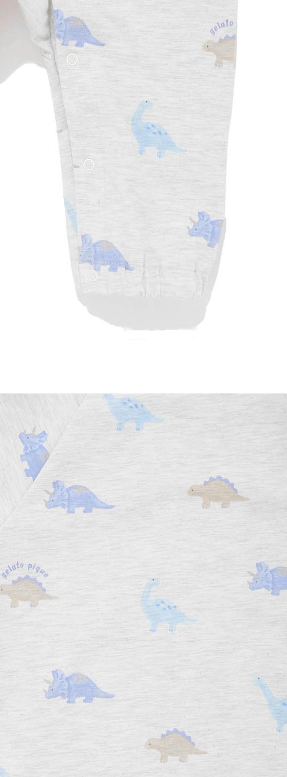 ジェラートピケ キッズアンドベイビー ベビー ダイナソー柄ロンパース ジェラピケ gelato pique Kids＆Baby BABY