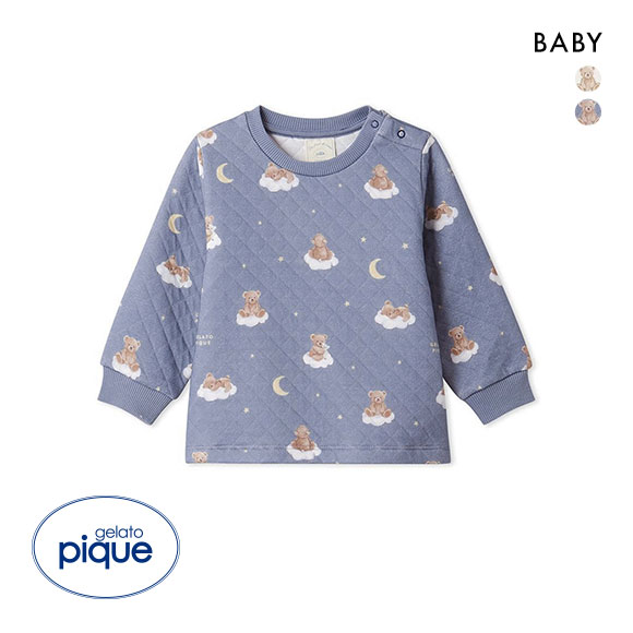 ジェラートピケ キッズアンドベイビー ベビー 販路限定商品 dreamy bear柄 ジェラピケ ルームウェア パジャマ gelato pique Kids＆Baby BABY