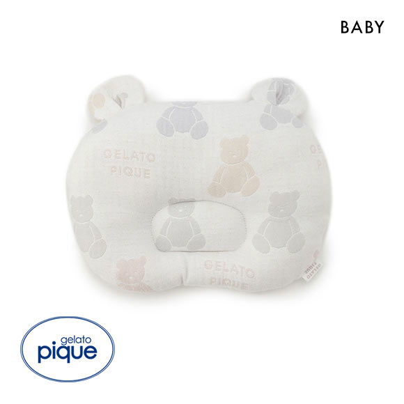ジェラートピケ キッズアンドベイビー gelato pique Kids＆Baby 【BABY】ベア3重ガーゼピロー ジェラピケ