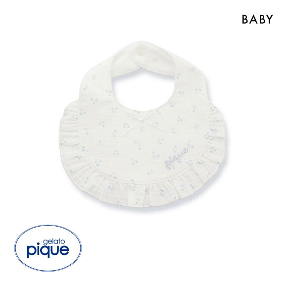 ジェラートピケ キッズアンドベイビー 販路限定 ベビー リトルフラワー柄ガーゼスタイ ジェラピケ gelato pique Kids＆Baby BABY