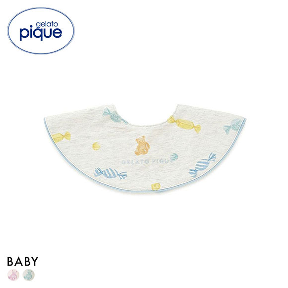 ジェラートピケ キッズアンドベイビー ベビー キャンディ柄スタイ ジェラピケ gelato pique Kids＆Baby BABY