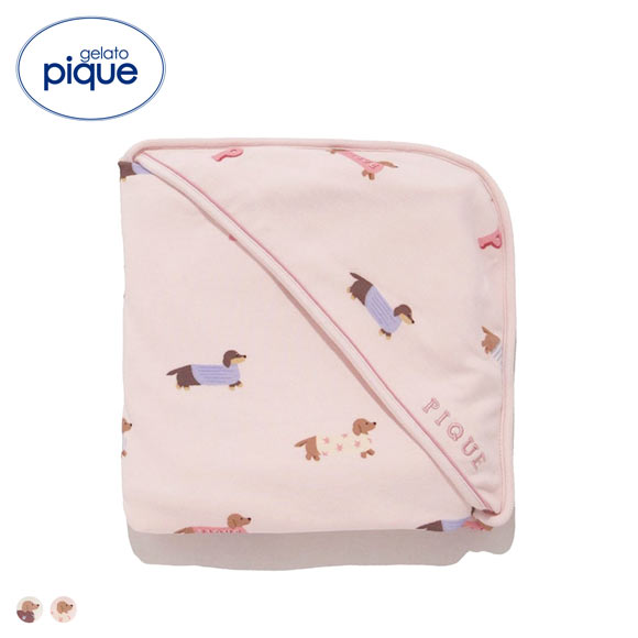 ジェラートピケ キッズアンドベイビー ベビー ダックスフンド柄