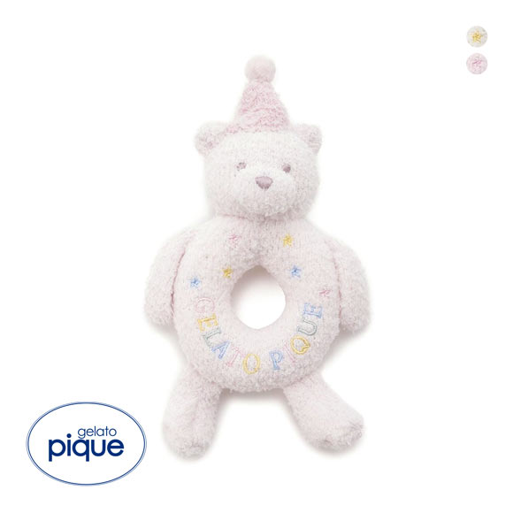 ジェラートピケ キッズアンドベイビー ベビー エアリーモコアニバーサリーベアラトル ジェラピケ gelato pique Kids＆Baby BABY