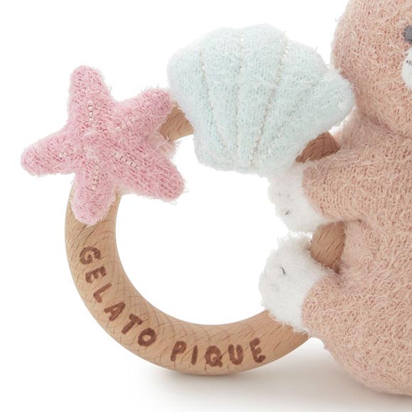 ジェラートピケ キッズアンドベイビー ベビー スムーズィーシーサイドキャットラトル ジェラピケ gelato pique Kids＆Baby BABY