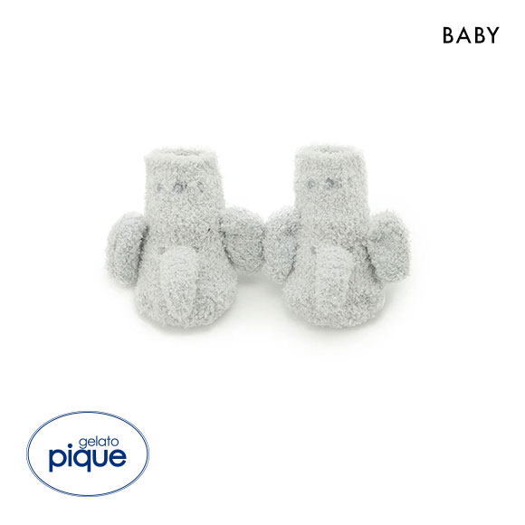 ジェラートピケ キッズアンドベイビー ベビー パウダーゾウソックス ジェラピケ gelato pique Kids＆Baby BABY