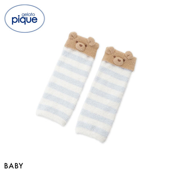 ジェラピケ　【BABY】ベビモコはちみつベアロンパース&レッグウォーマー　SET ロンパース ( キッズ＆ベビー)｜ルームウェア・パジャマ通販の