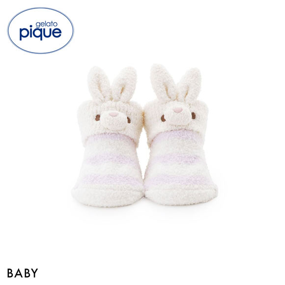 ジェラートピケ キッズアンドベイビー ベビー エアリーモコラビットソックス ジェラピケ gelato pique Kids＆Baby BABY