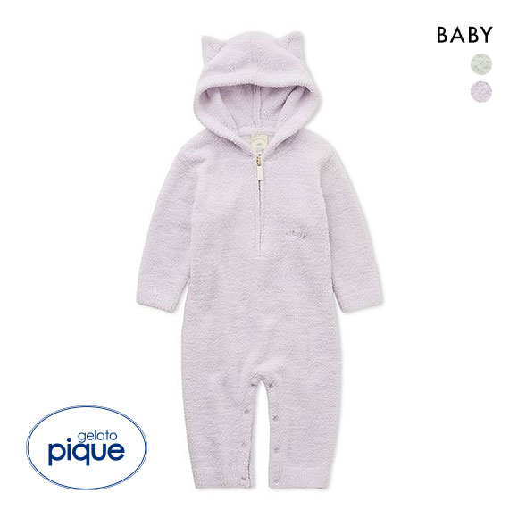 ジェラートピケ キッズアンドベイビー ベビー パウダーアニマルロンパース ジェラピケ ルームウェア gelato pique Kids＆Baby BABY