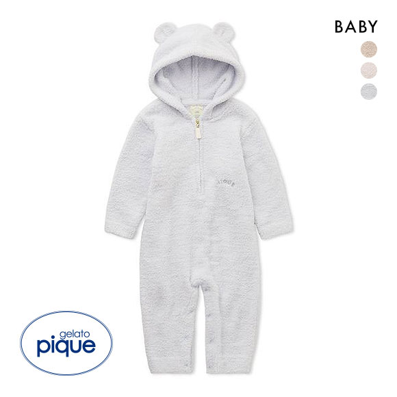 ジェラートピケ キッズアンドベイビー ベビー パウダーベアロンパース ジェラピケ ルームウェア gelato pique Kids＆Baby BABY