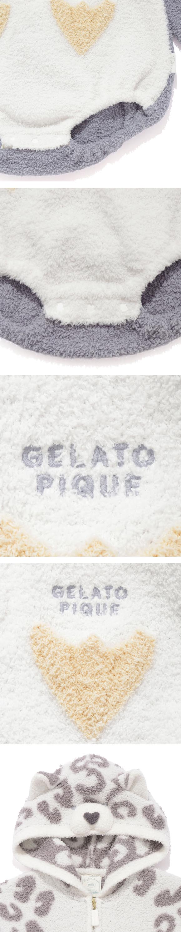 ジェラートピケ キッズアンドベイビー ベビー 旭山動物園 アニマルロンパース ジェラピケ パジャマ ルームウェア gelato pique Kids＆Baby BABY