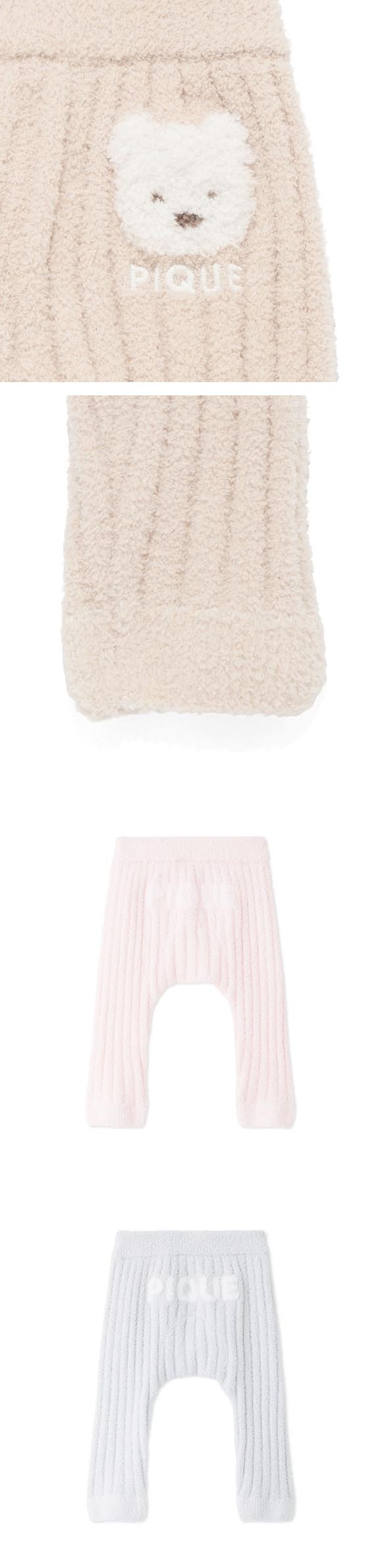 ジェラートピケ キッズアンドベイビー ベビー エアリーモコベアリブパンツ ジェラピケ ルームウェア gelato pique Kids＆Baby BABY