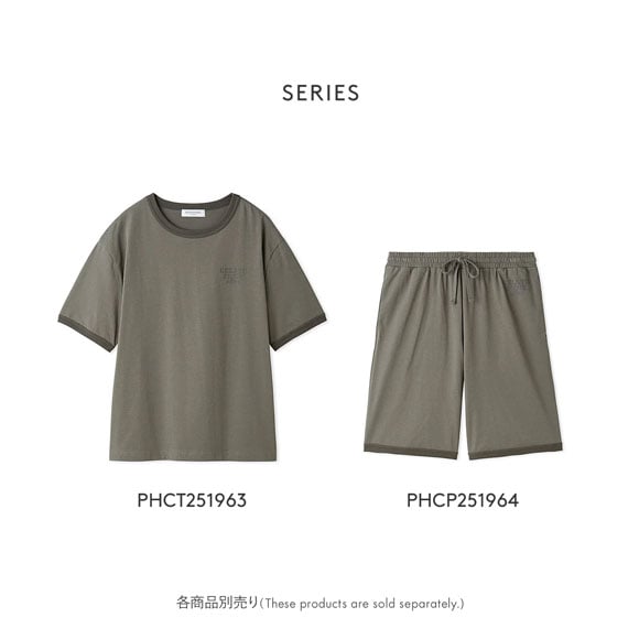 ジェラートピケ オム メンズ 接触冷感GIZAコットンハーフパンツ ジェラピケ パジャマ ルームウェア GELATO PIQUE HOMME