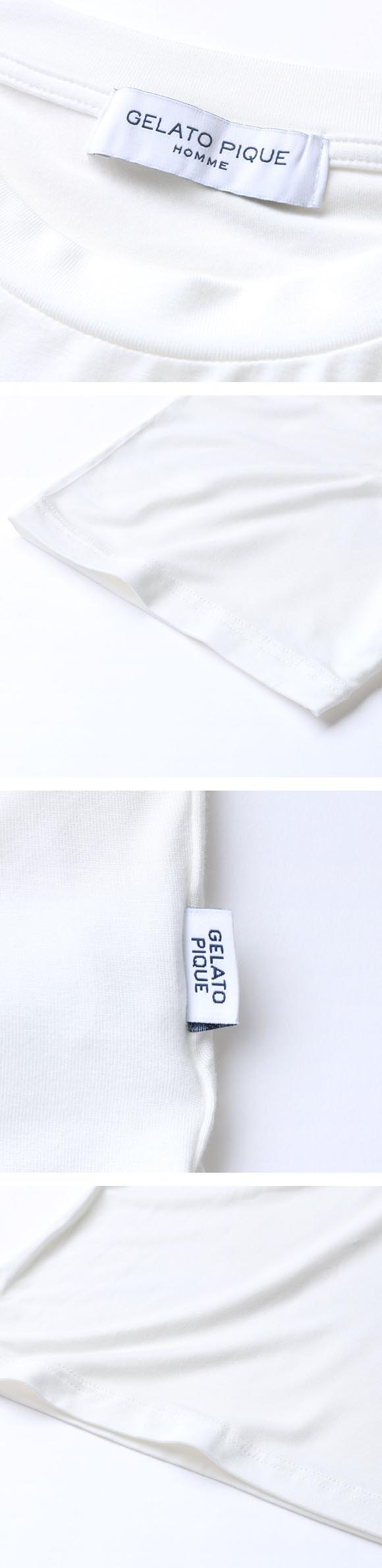 ジェラートピケ オム メンズ 接触冷感 レーヨンシャークTシャツ ジェラピケ パジャマ GELATO PIQUE HOMME