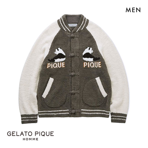 gelato pique ルームウエア　パンダ ジェラート ピケの「パンダ」ルームウェア“耳やしっぽ”付き