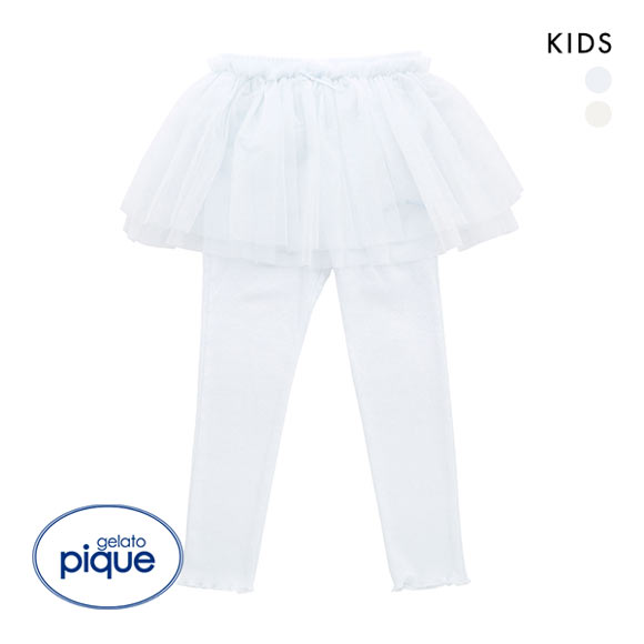 ジェラートピケ キッズアンドベイビー gelato pique Kids＆Baby 【KIDS】スターチュールレギンス ジェラピケ