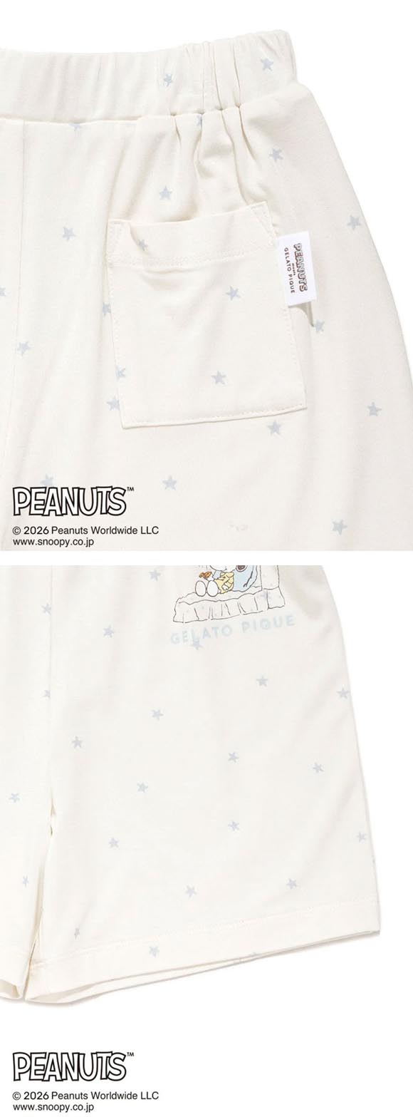 ジェラートピケ PEANUTS キッズアンドベイビー キッズ 接触冷感 ショートパンツ ジェラピケ スヌーピー SNOOPY gelato pique Kids＆Baby KIDS