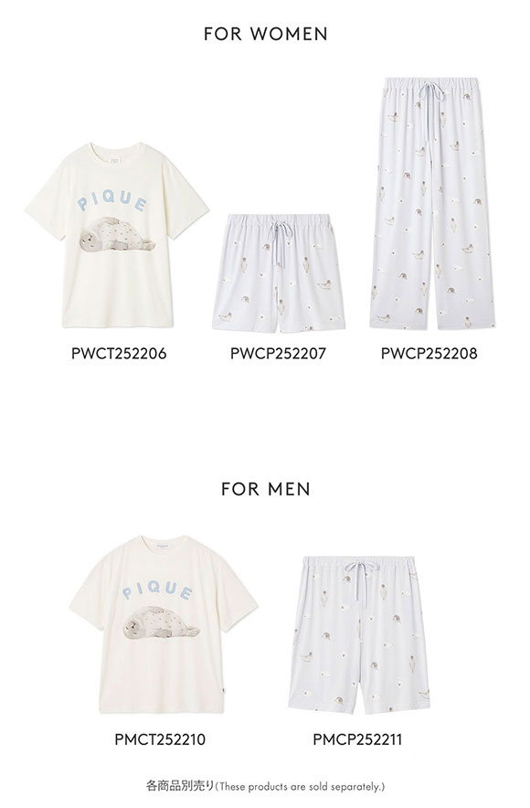 ジェラートピケ キッズアンドベイビー キッズ 接触冷感 あざらしワンポイントTシャツ ジェラピケ gelato pique Kids＆Baby KIDS