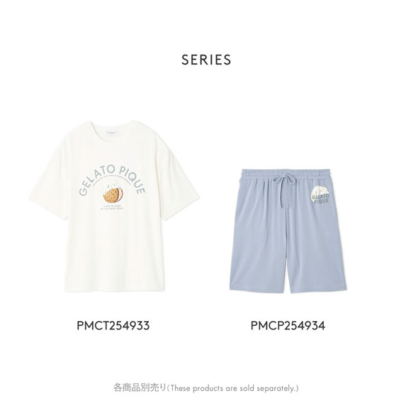 ジェラートピケ オム メンズ レーヨンクッキーアイスサンドハーフパンツ ジェラピケ パジャマ ルームウェア gelato pique HOMME