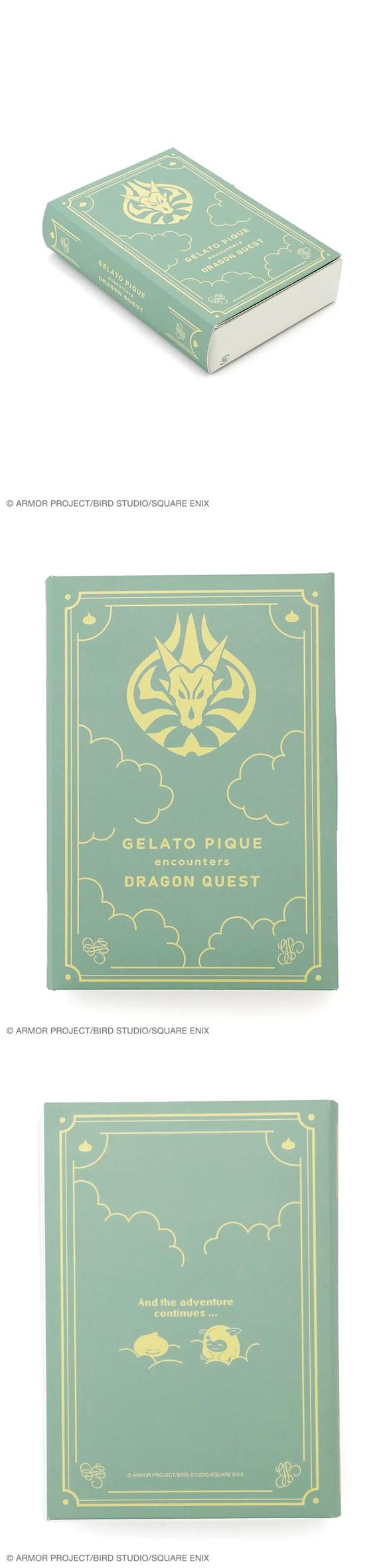 ジェラートピケ オム メンズ ドラゴンクエスト モンスター総柄ボクサーパンツBOX付き ジェラピケ GELATO PIQUE DRAGON QUEST HOMME