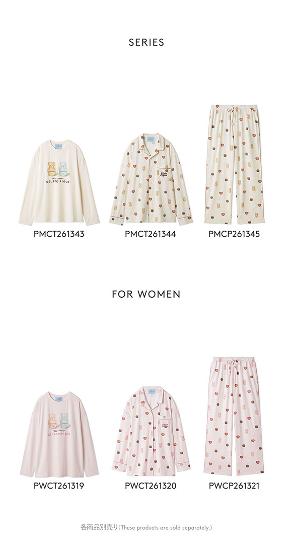 ジェラートピケ オム メンズ Valentine ワンポイントプルオーバー ジェラピケ ルームウェア Valentine GELATO PIQUE HOMME バレンタイン