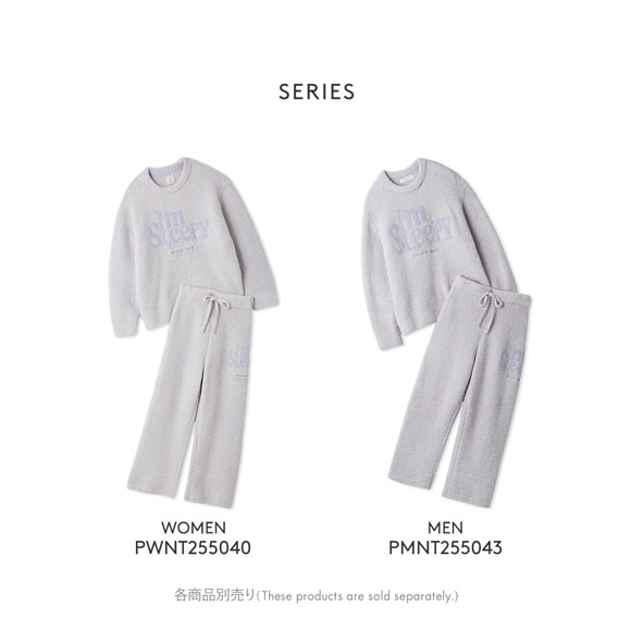 ジェラートピケ オム メンズ パウダースリーピーロゴジャガードプル