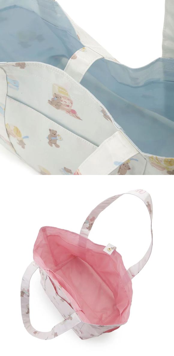 ジェラートピケ アイスクリームベア柄ママバッグ ジェラピケ gelato pique