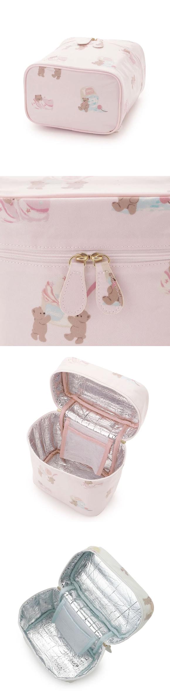 ジェラートピケ アイスクリームベア柄クーラーバッグ ジェラピケ gelato pique