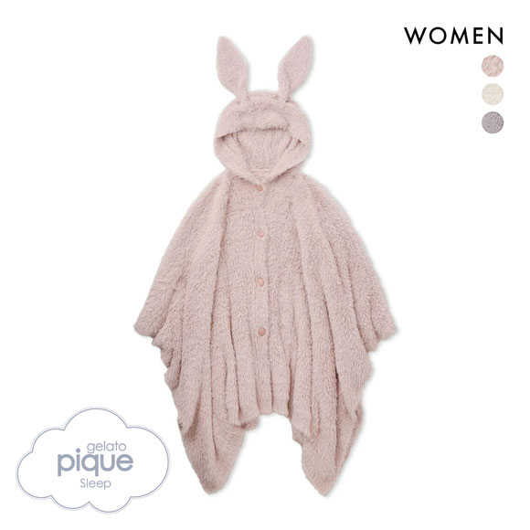 ジェラートピケ スリープ レディース ラビット 着る毛布 ジェラピケ パジャマ ルームウェア gelato pique Sleep