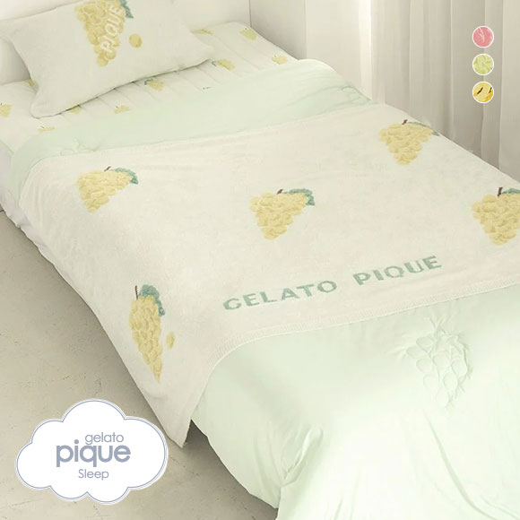 ジェラートピケ スリープ スムーズィー スムーズィー フルーツジャガード ハーフケット ジェラピケ gelato pique Sleep